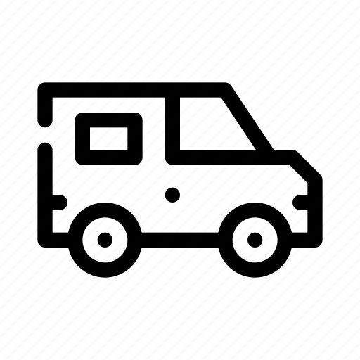 Delivery, van, transportation, automobile, shipping, truck icon - Download on Iconfinder