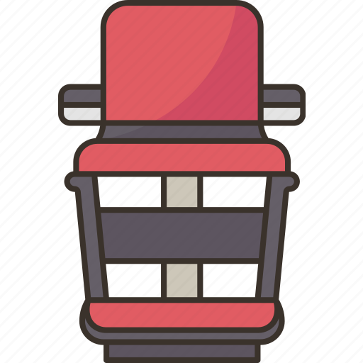 Barber, chair, barbershop, haircut, service icon - Download on Iconfinder