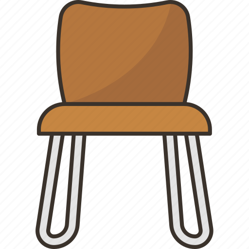 Bentwood, modern, chair, dining, room icon - Download on Iconfinder