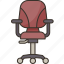 office, chair, wheels, operator, furniture 