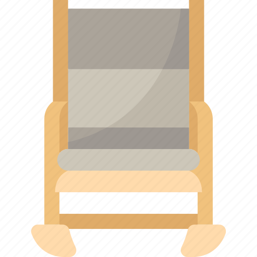 Rocking, chair, furniture, relaxation, vintage icon - Download on Iconfinder