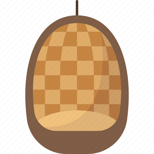 Egg, chair, hanging, garden, comfort icon - Download on Iconfinder