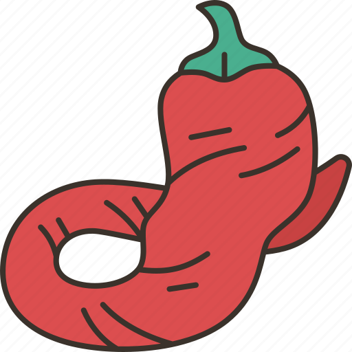 Pepper, italian, long, chili, hot icon - Download on Iconfinder