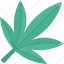 marijuana, leaf, cannabis, medicinal, plant 