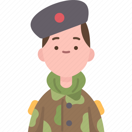 Defense, forces, guard, military, serviceman icon - Download on Iconfinder