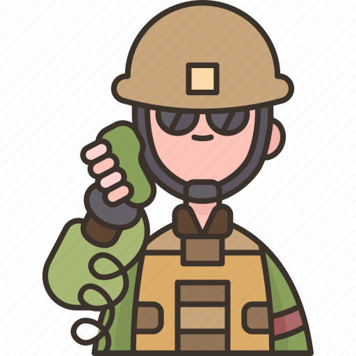 Communication, corps, signal, systems, military icon - Download on Iconfinder