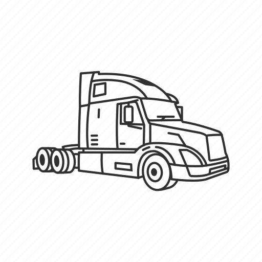 Free Free 197 Simple Semi Truck Svg SVG PNG EPS DXF File