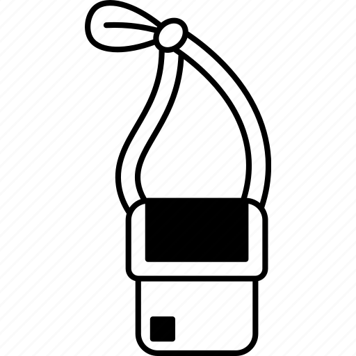 Wallet, neck, bag, hang, strap icon - Download on Iconfinder