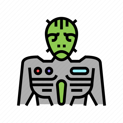 Green, alien, ufo, guest, visiting, spaceship icon - Download on Iconfinder
