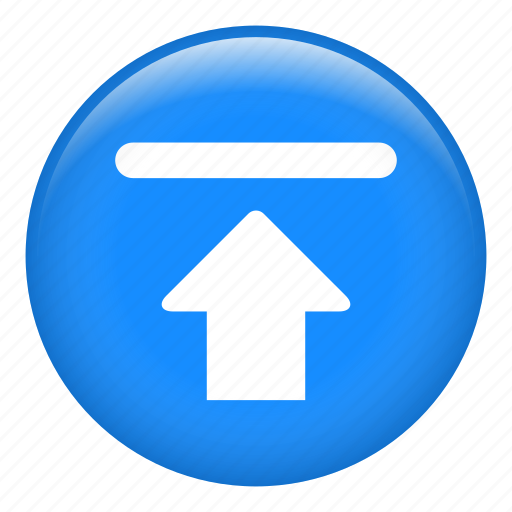 Arrow, file upload, interface, up arrow, upload icon - Download on Iconfinder