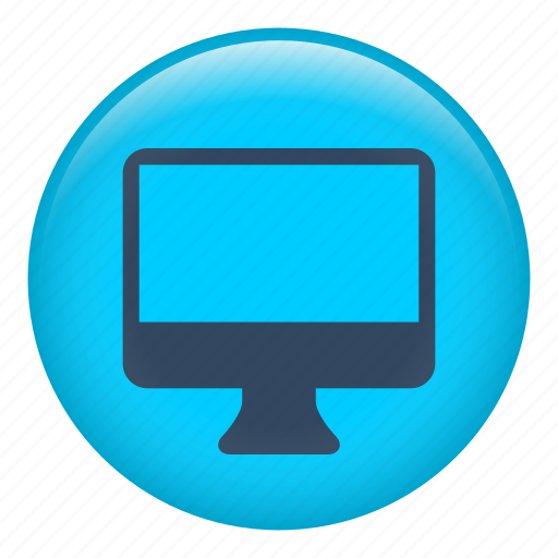 Computer, device, monitor, open, screen, serious, view icon - Download on Iconfinder