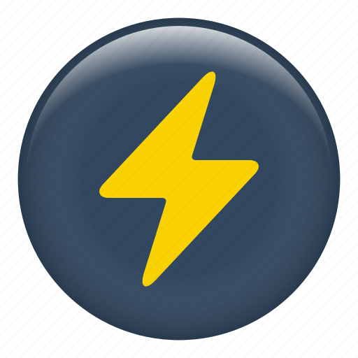 Danger, electric, energy, flash, lighting, rain, weather icon - Download on Iconfinder