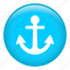 anchor, in ocean, navigation, sail, sailing, stop ship, web programming 