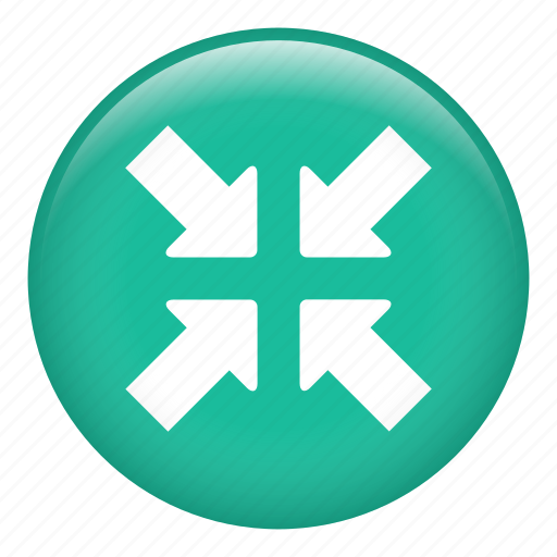 Arrows, collapse, collapsing, compress, decrease, move in, reduce icon - Download on Iconfinder