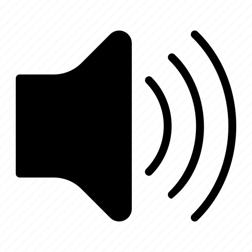 Loud, speaker, speakers, outline, ui, audio icon - Download on Iconfinder