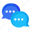 messages, bubble, chat, conversation, discuss, talk 