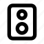 speaker, outline 