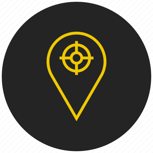 Gps, locate, location map, location marker, location pin, location tracker, place icon - Download on Iconfinder