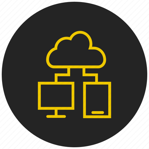 Cloud services, cloud storage, data transfer, online storage, shared drive, shared services, upload icon - Download on Iconfinder