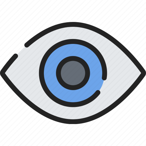 Eye, see, ui development, view, visable icon - Download on Iconfinder