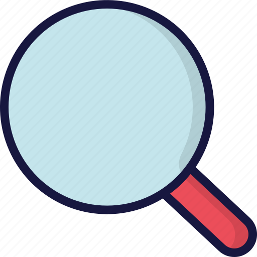 Audit, magnifying glass, research, search, ui development icon - Download on Iconfinder