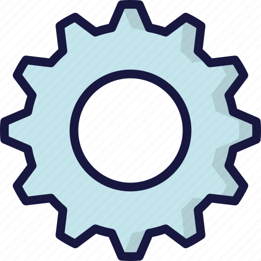 Cog, industrial, options, settings, ui development icon - Download on Iconfinder