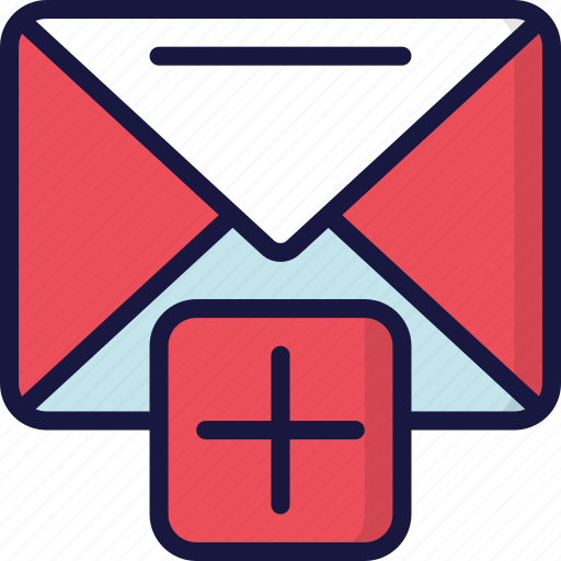 Add, email, letter, mail, new, ui development icon - Download on Iconfinder