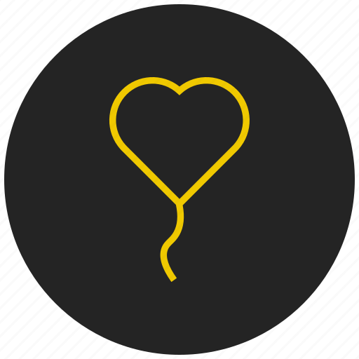 Crush, design, favorite, heart balloon, like, love, relationship icon - Download on Iconfinder