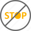 stop, sign 