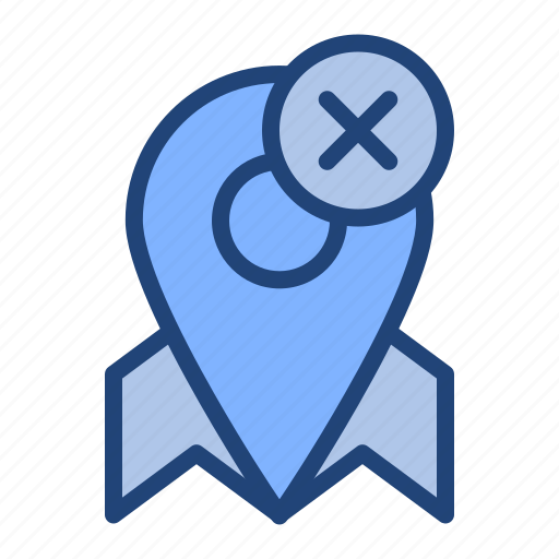 Location, remove icon - Download on Iconfinder on Iconfinder