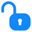 unlock, open, unsecure, security 