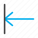 arrow, back, direction, left