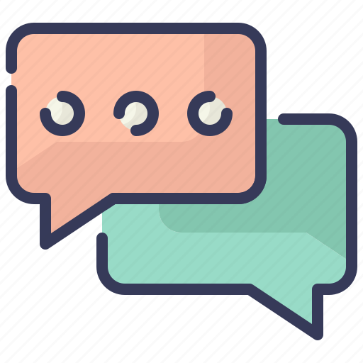 Message, communication, speech bubble, chat, conversation, interaction icon - Download on Iconfinder