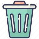 trash, delete, remove, cancel, garbage, bin, waste