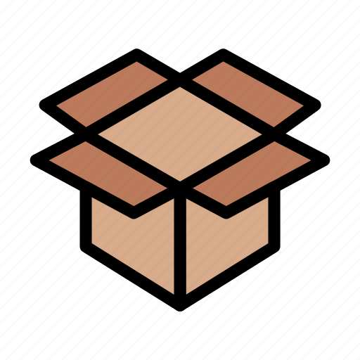 Box, carton, package, parcel, open icon - Download on Iconfinder