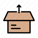 box, carton, parcel, open, unboxing