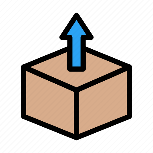 Box, package, parcel, unboxing, open icon - Download on Iconfinder