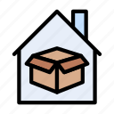 package, delivery, parcel, warehouse, building