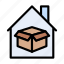 package, delivery, parcel, warehouse, building 