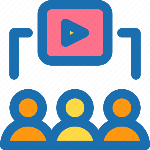 Group, people, subcribers, video, youtube icon - Download on Iconfinder
