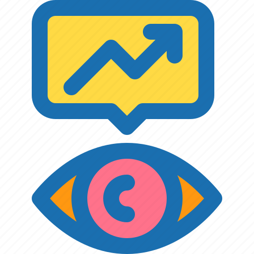 Data, eye, statistic, video, viewer icon - Download on Iconfinder