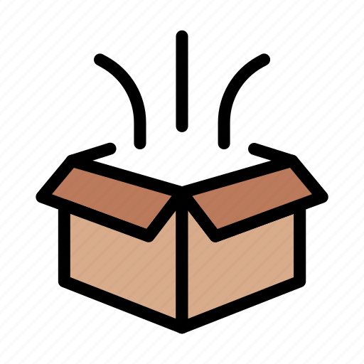Box, carton, package, delivery, open icon - Download on Iconfinder