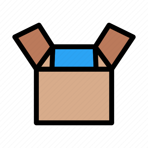 Box, carton, package, delivery, opening icon - Download on Iconfinder