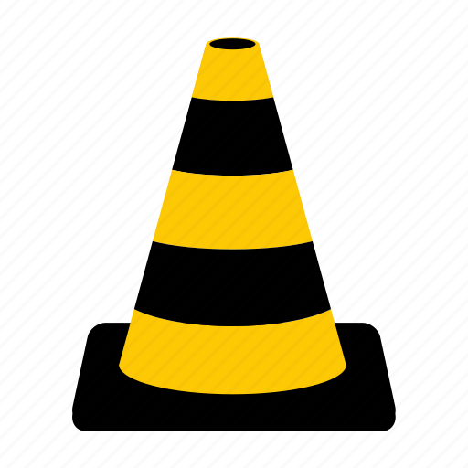 Cone, road sign, sign, traffic cone, road, road works, traffic icon - Download on Iconfinder