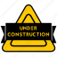 build, sign, under construction, website building, badge, maintenance, construction 