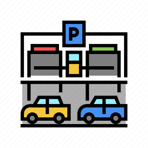 Equipment, parking, multilevel, building, barrier icon - Download on Iconfinder
