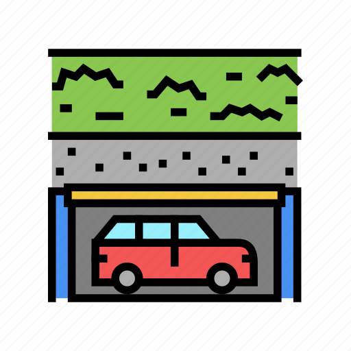 Parking, equipment, multilevel, building, barrier icon - Download on Iconfinder