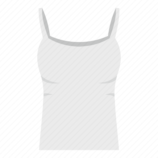 Casual, cotton, female, girl, tank, top, young icon - Download on Iconfinder