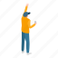 business, cartoon, isometric, man, search, taxi, young 