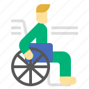 disability, disabled, handicap, handicapped, person, wheelchair